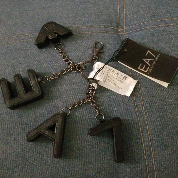 Emporio Armani Accessories Emporio Armani Bag Charm Key Chain Poshmark